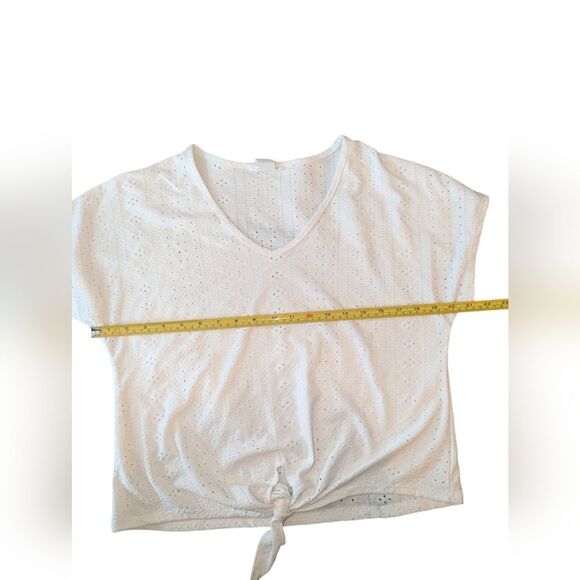 🛍️White Boho Tee Size Medium - Picture 5 of 5